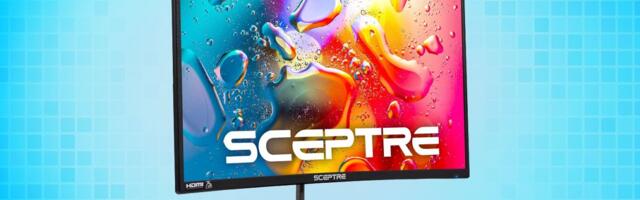 This Sceptre 24-inch curved gaming monitor is now just $79