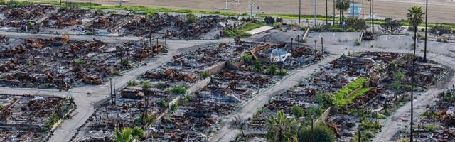 Photos show the Pacific Palisades one year after the Los Angeles wildfires, from empty lots to rebuilt storefronts