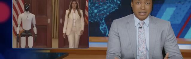 The Daily Shows Josh Johnson reacts to Melania Trumps robot