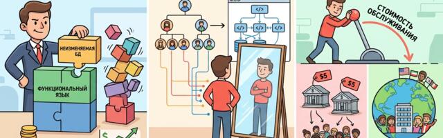 Как построить банк на 130 миллионов клиентов с помощью Clojure, иммутабельного графа и закона Конвея