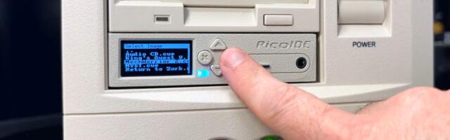 Open source IDE-ATAPI drive emulator launches for vintage computers — drop-in 3.5-inch bay solution can save oodles of optical and HDD images to a microSD