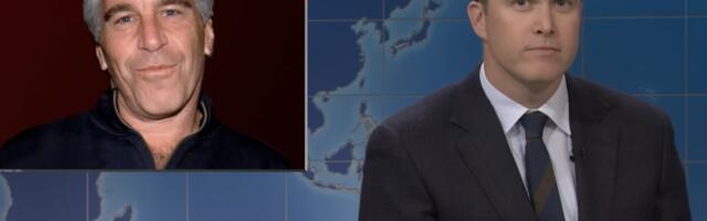 Colin Jost makes gasp-worthy Epstein joke on SNL Weekend Update