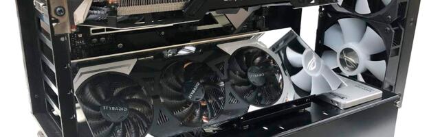 GPU mirror lets you watch your RTX 5090 melt in real time without straining your neck — blocks the other PCIe slots on your motherboard, though GPU mirror lets you watch your RTX 5090 melt in real time without straining your neck — blocks the other PCIe slots on your motherboard, though