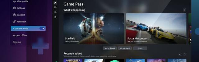 Microsoft focusing on handheld gaming support with new Xbox compact mode