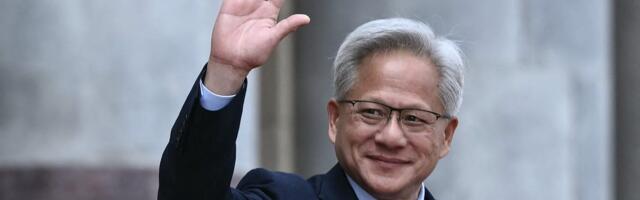 Jensen Huang made a very Jensen Huang pit stop during Trump's China trip