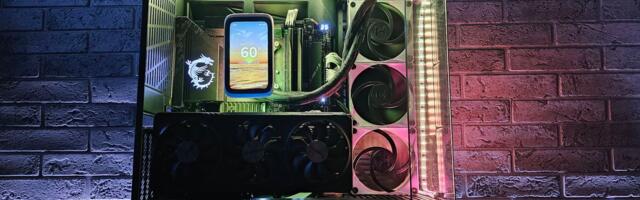 Hands-on with Hyte's Nexus Link: Huge-screen AIO cooler takes center stage, plus simplified cables and fans that snap together with magnets, making for easier PC building