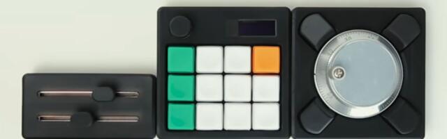 Raspberry Pi RP2040 Macropad supports magnetic modules for expansion