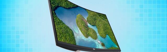 This 32-inch 4K curved Dell monitor is only $249 at Amazon