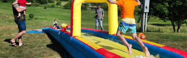 We had a staycation with our adult children and their families. It was so much fun, we want to do it annually.