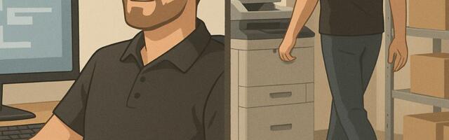 Remote-first в ритейле: чиню принтеры из кресла, в зал выхожу только по запаху гари