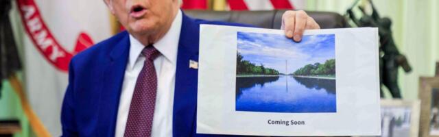 The shallow authoritarianism of Trump’s Reflecting Pool