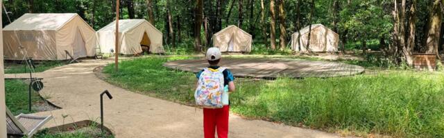 I was nervous to camp alone with my 9-year-old son, so we tried glamping. It was the perfect adventure with less stress.