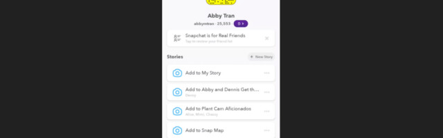 Snapchat adds feature to review friend lists