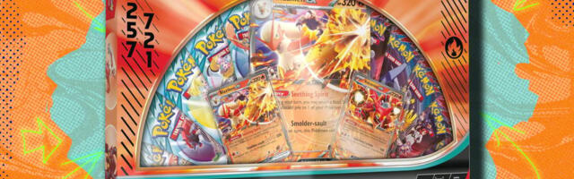 The Pokémon TCG Blaziken ex and Volcanion ex Premium Collection is out now as an Amazon exclusive
