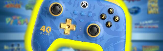 It's been a rough year for Rare but at least Xbox is celebrating its 40th anniversary with... a licensed controller