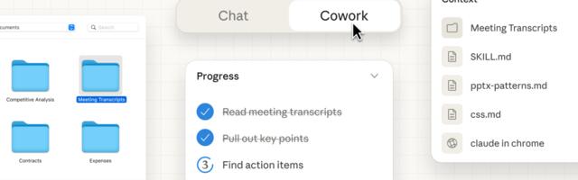 Anthropic wants you to use Claude to ‘Cowork’ in latest AI agent push