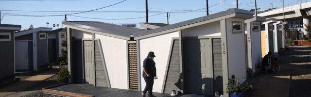 Newsom promised San Jose 200 tiny homes for the homeless. Now he’s pulling back