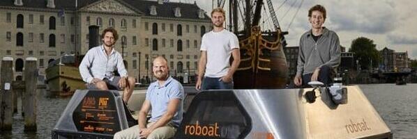Amsterdam-based Roboat raises €550k to transform inland waterway transport with fully autonomous boats