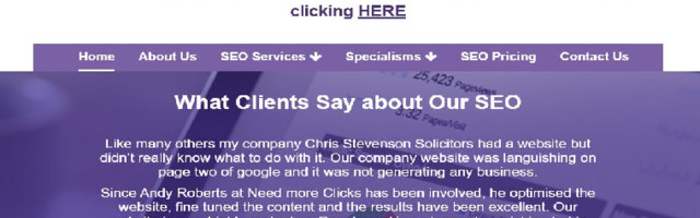 Need More Clicks – Improve your online presence