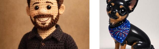 I tried Microsoft OneDrive’s AI restyle feature, and now I know what I would look like as a crochet doll