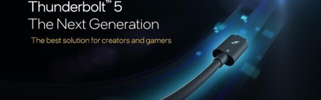Intel unveils Thunderbolt 5 standard for high-speed connectivity
