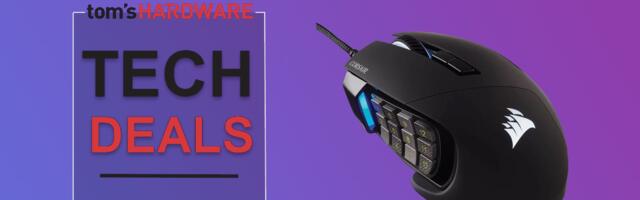 Score a 17-button mouse on the cheap – the Corsair Scimitar RGB Elite is 33% off on Newegg