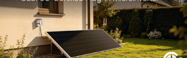 The first UL 3700-compliant plug-in solar microinverter is now available in the US