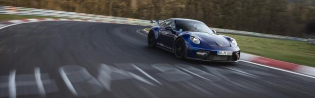 Watch from the passenger seat as the new Porsche 911 GT3 sets a record at the Nürburgring