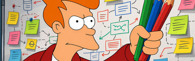 Три карандаша