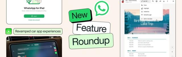WhatsApp update brings account creation on the iPad