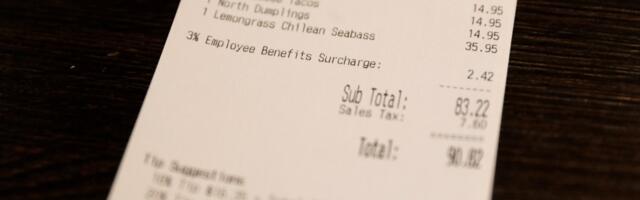 Newsom signs bill allowing restaurant surcharges, fees — if clearly displayed