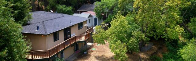 On the water in the friendly community of New Almaden