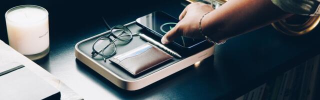 Twelve South’s Valet is a handsome place to put your stuff