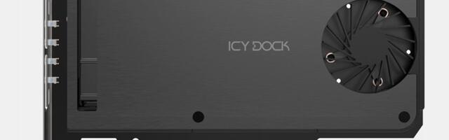 Icy Dock unveils 4-bay M.2 adapter for PCIe 5.0 SSDs: up to 56 GB/s
