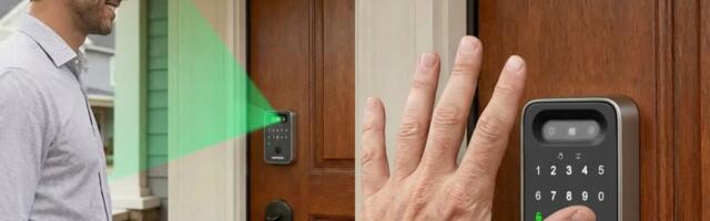 CES 2026: The Ultraloq Bolt Sense Smart Lock Uses Palm Vein and Facial Recognition to Unlock Your Door