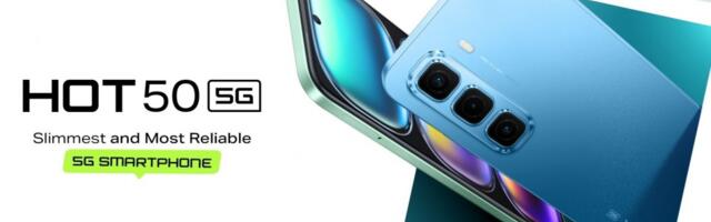 Infinix Hot 50 5G's launch date, specs, and design revealed