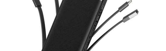 With 7,000 Five-Star Reviews, This 10,000mAh Portable Charger With 3 Built-In Cables Is Nearly Free on Amazon