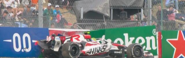 Težak udes Olivera Bermana u Suzuki: Bolid uništen, Britanac napustio stazu hramljući!