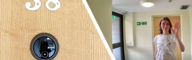 I installed this brilliant peephole camera in 10 minutes, and it's a great subscription-free alternative to a video doorbell for renters and apartment-dwellers