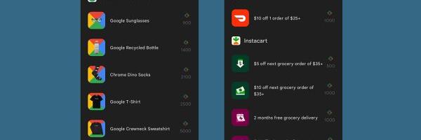 You Can Now Swap Your Google Play Points for Google Swag, Groceries