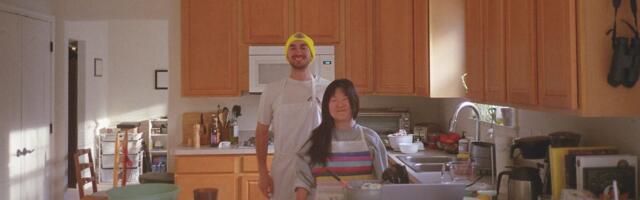 I live with my partner and 2 roommates. We live like a family, but with our friends.