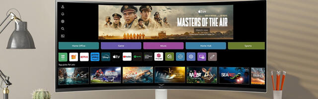 This LG 34-inch Curved Smart Monitor is $50 off right now