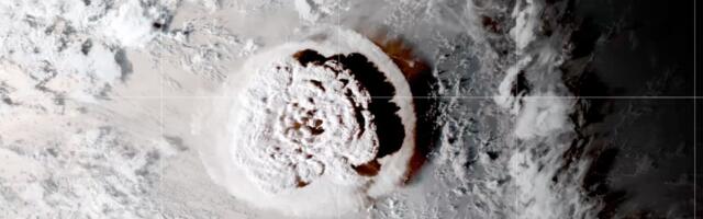 A Massive Underwater Volcano Literally Shook the Edge of Space