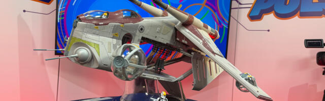 Exclusive: Hasbro's next Star Wars HasLab project is a massive, detailed LAAT/I ship from 'The Clone Wars' – here's your first look