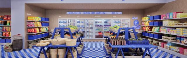 The dueling 'free grocery' stunts from Polymarket and Kalshi in NYC