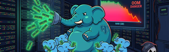 Записки оптимизатора 1С (ч.16). Риски падения Postgres: потребление и высвобождение памяти процессами postgres