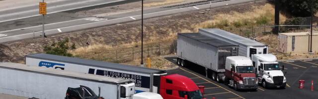 Semis Are Slowing Down To Save Fuel, But That Might Not Be The Best Idea