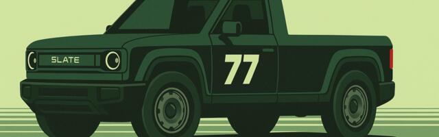 Slate Auto’s minimalist EV truck lets custom wraps shine—starting at $19,900