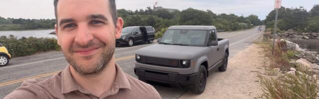 I drove the Slate truck. Its toy-like looks hide a surprisingly serious pickup.