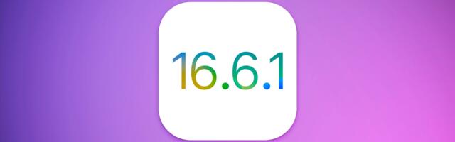 Apple Releases iOS 16.6.1, iPadOS 16.1.1, and watchOS 9.6.2 With Bug Fixes